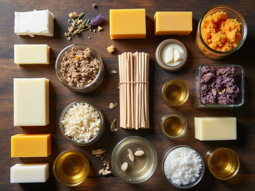 Bougies décoratives sculptées