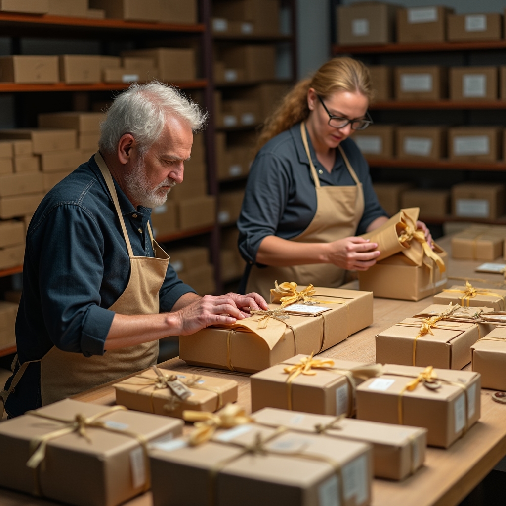 Processus de personnalisation des bougies